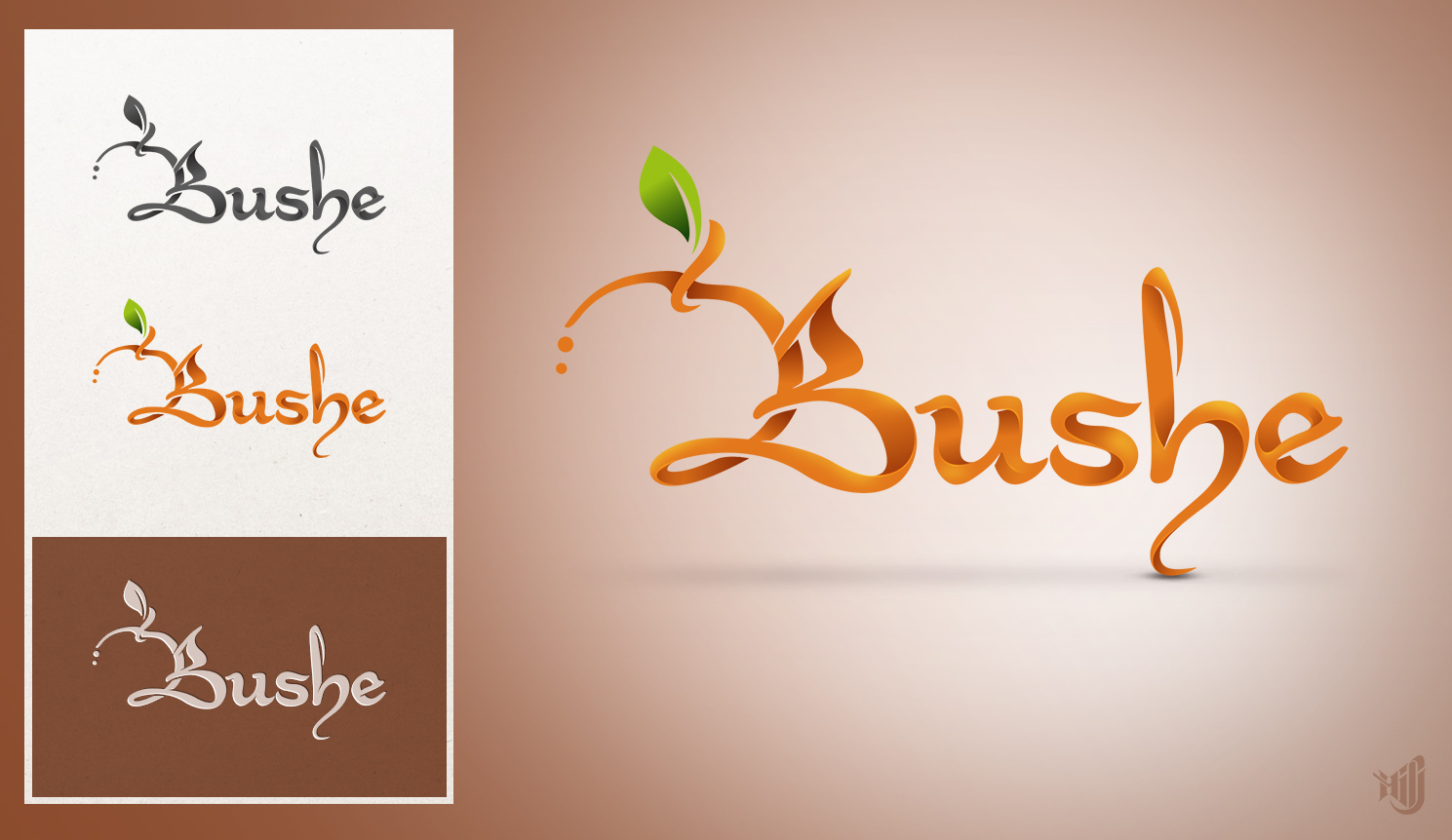 Логотип Bushe
